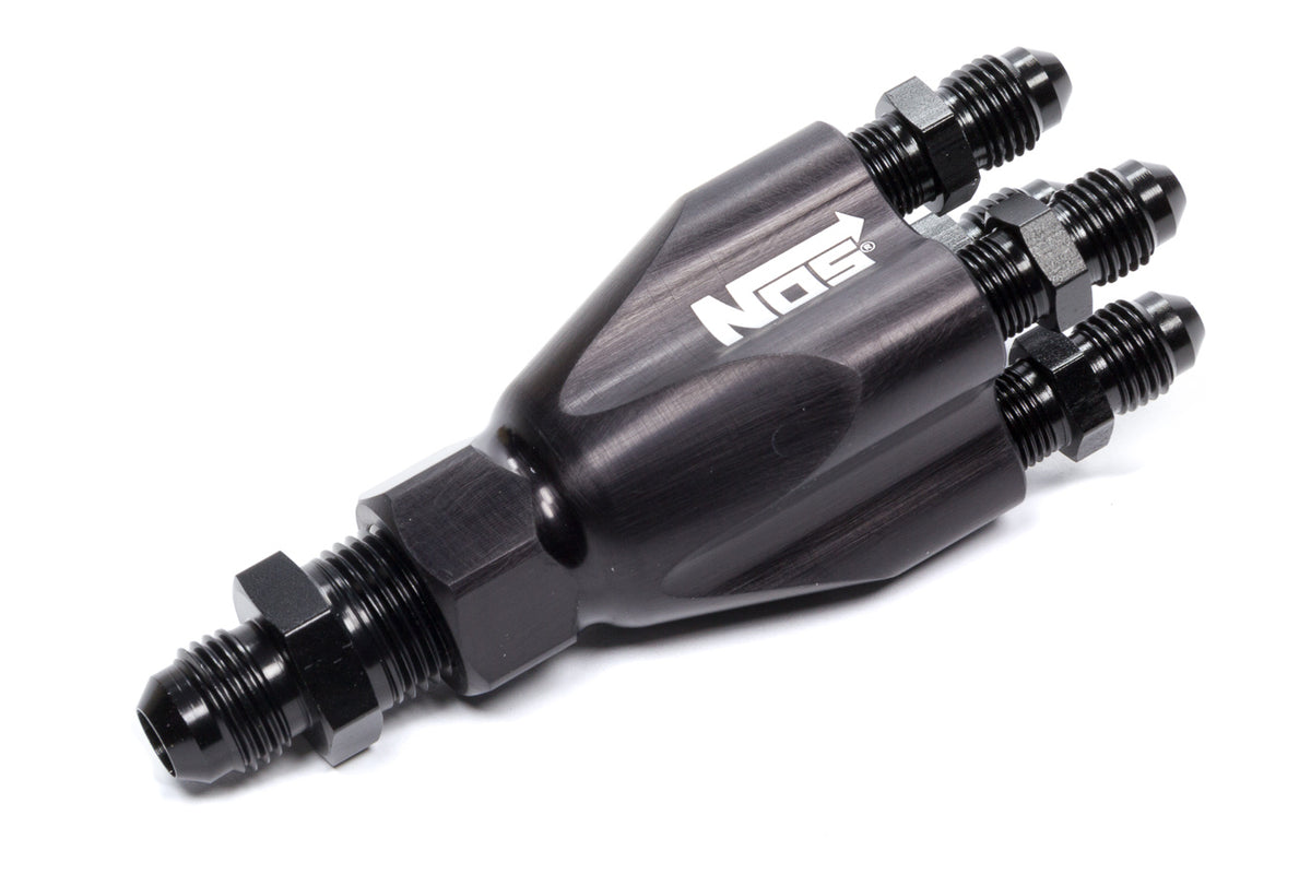 Répartiteur de pomme de douche avec raccords noir