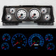 Gauge Kit Ford Truck 87-91 Perf II White