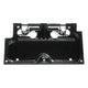 Support de plaque d'immatriculation noir ; Jeep Wrangler 87-95