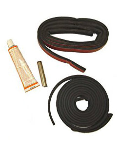 Kit de joints de hardtop avec mastic d'étanchéité ; Jeep CJ/Wrangler 76-06