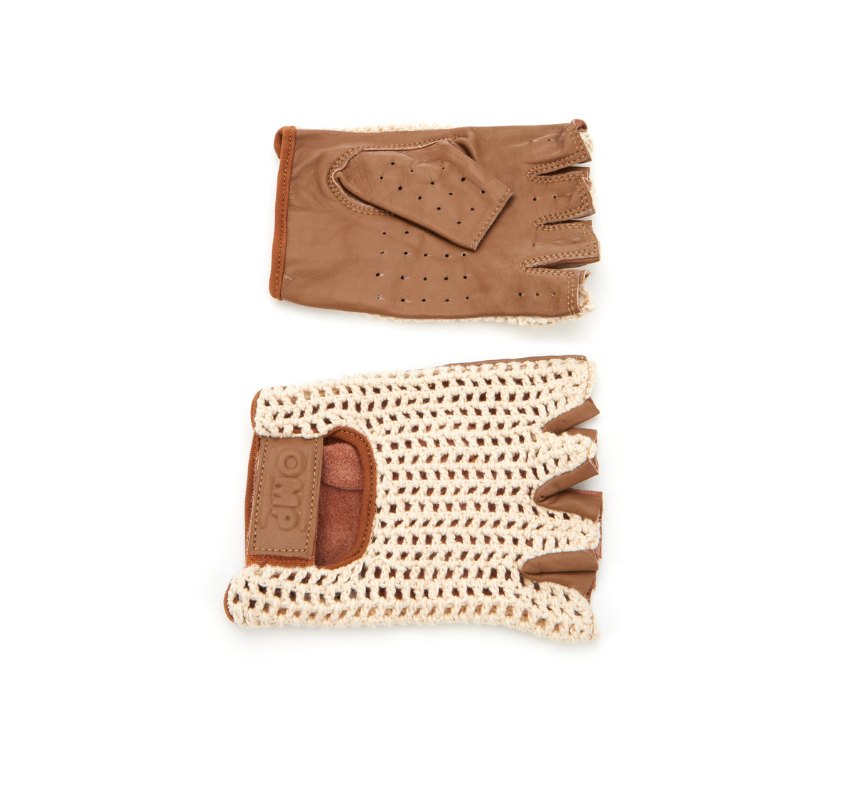 Gants Tazio marron grande taille