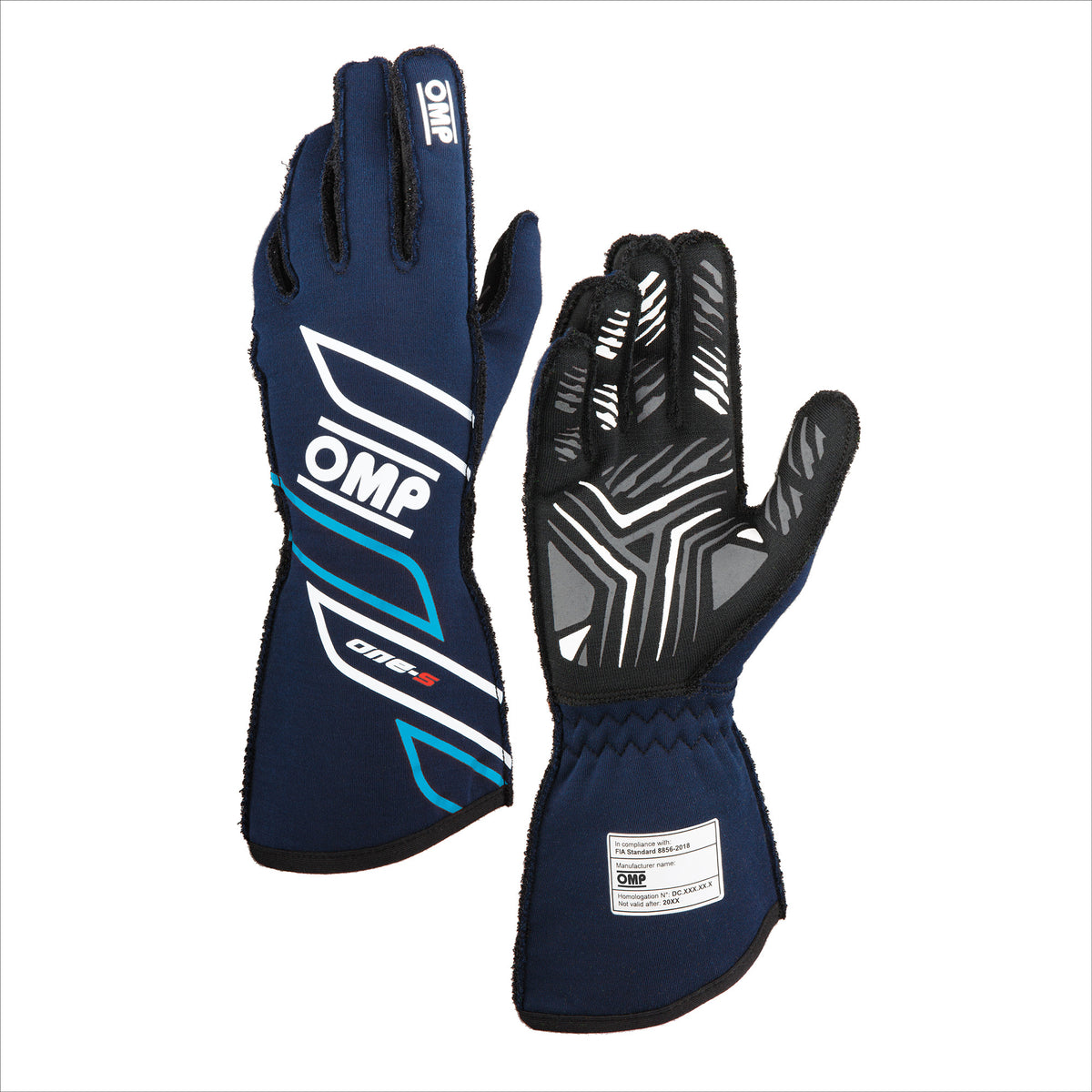 GANTS ONE-S my2025 FIA 8856-2018 BLEU MARINE / CY