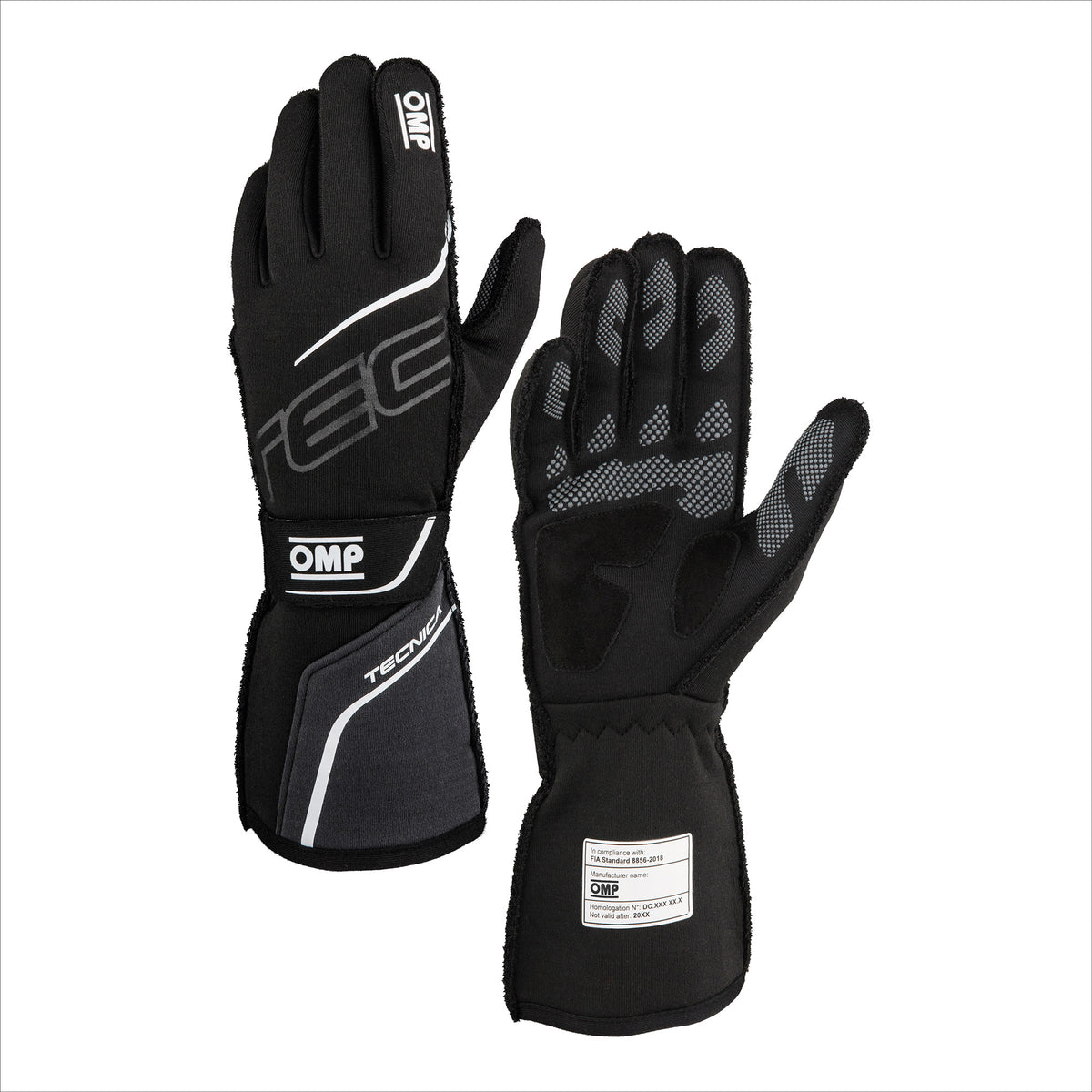 GANTS TECNICA FIA 8856-2018 NOIR / ANTHRACITE