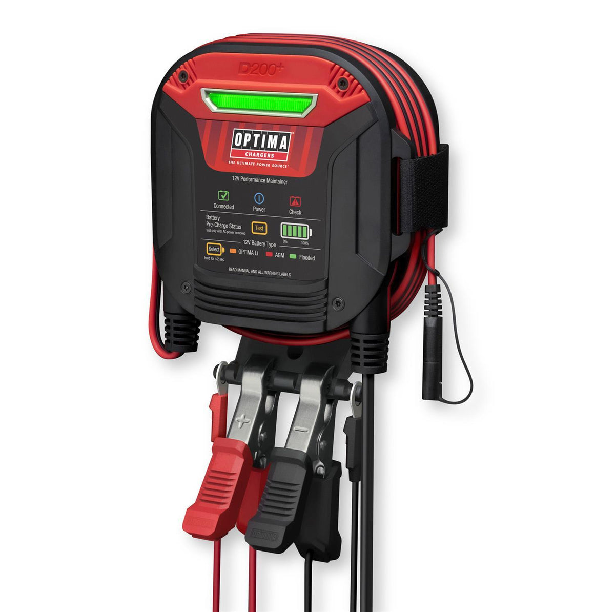 Maintenance-chargeur de batterie 12 V numérique 200
