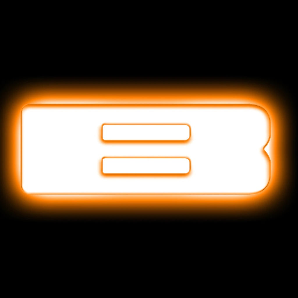 Lettre LED lumineuse - B