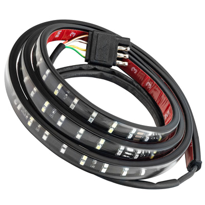 Barre d'éclairage LED double rangée de 60 po pour hayon de camion