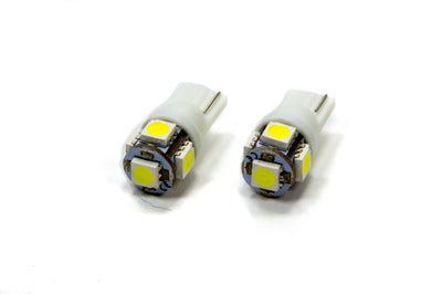 Ampoules LED CMS T10 5 pièces, blanc, paire