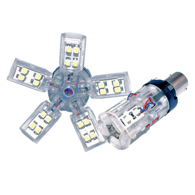1156 15 LED Ampoule Araignée à 3 Puces Simple