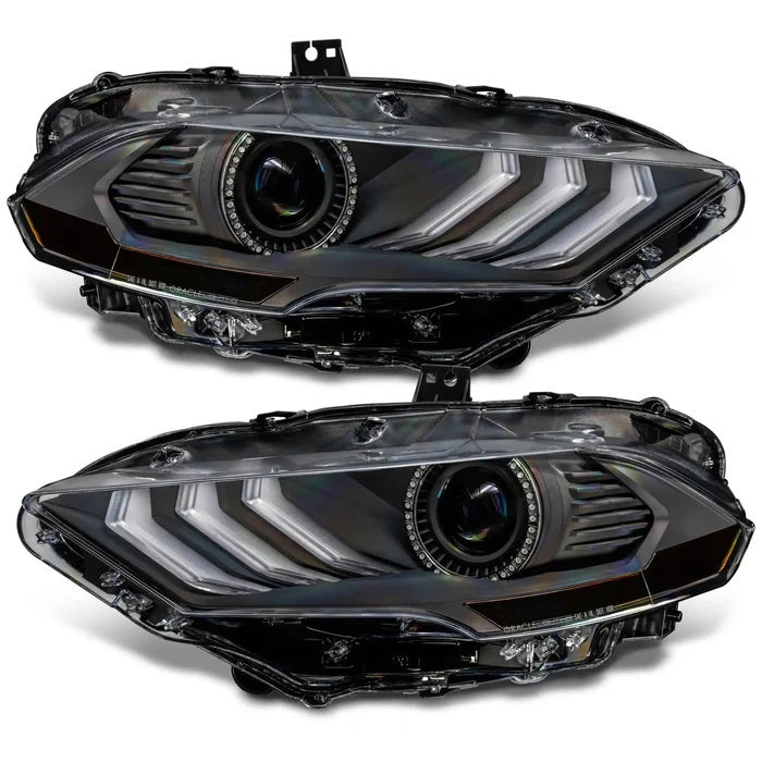 Phares LED ColorShift pour Ford Mustang 18-23