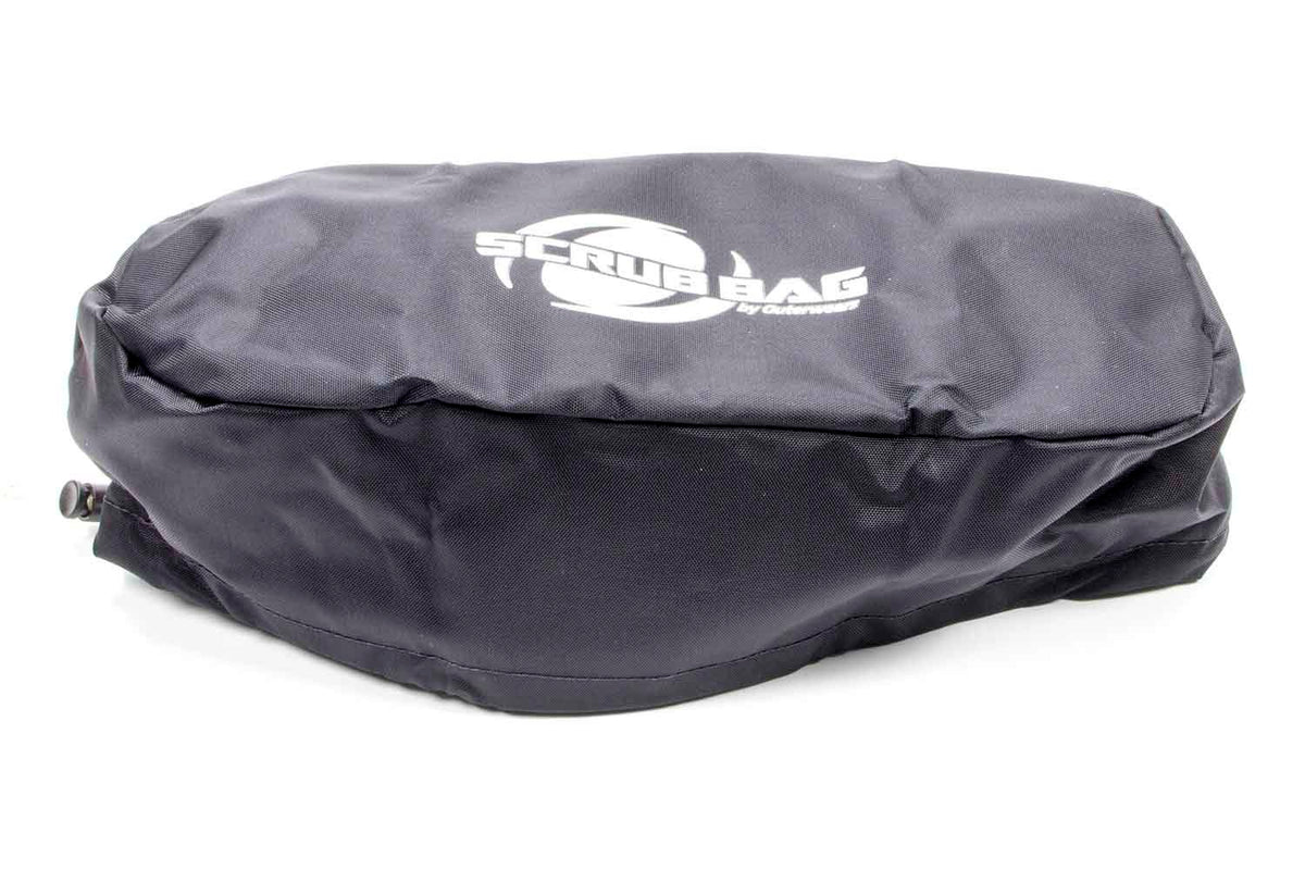 Sac à récurer ovale de 3,5 po noir