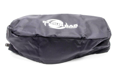 Sac à récurer ovale de 3,5 po noir