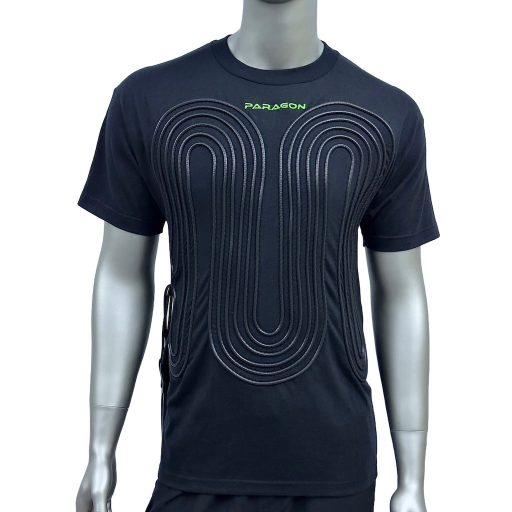 Chemise Pro Rafraîchissante TG Noire Sortie Droite