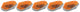 Cab Roof Lights Amber 80-98 Ford P/U Non LED