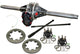 Ensemble de changement rapide Max 4.86 Moyeux 5x5 Essieux