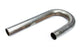 Tube coudé en J en acier doux 2,125 x 4 po de rayon 16 Ga