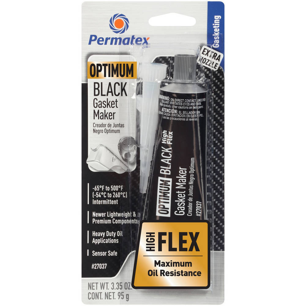 Silicone Optimum noir RTV 3 oz
