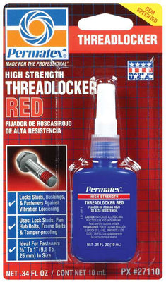 Frein filet rouge haute résistance 10 ml.