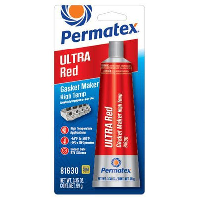 Pâte à joint Ultra Rouge 95 g en tube cartonné