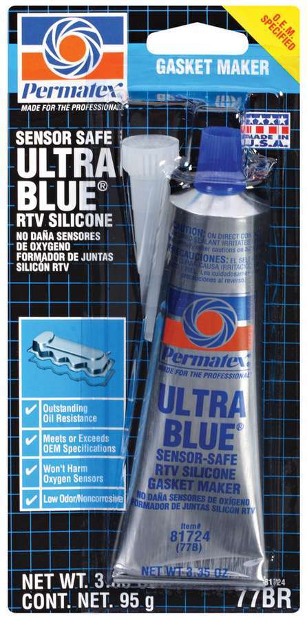 Pâte à joint Ultra Bleue 85g en tube cartonné