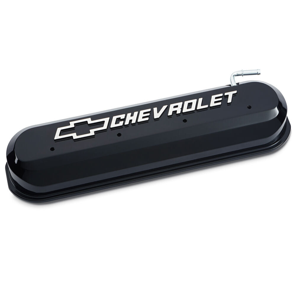 Caches culbuteurs LS "Slant Edge" Noir Liquide