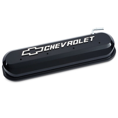 Caches culbuteurs LS "Slant Edge" Noir Liquide