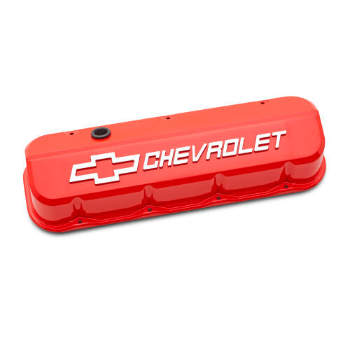 Caches-culbuteurs à bords inclinés BBC Chevy Orange