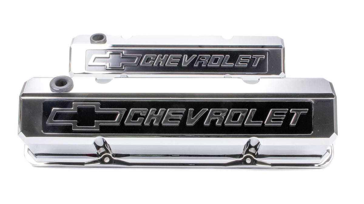 SBC Slant Edge Chrome V/C Logo Surélevé Haut