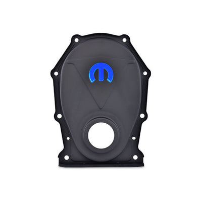Carter Mopar Biguille Crantée Noire pour Couvercle de Distribution