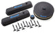 Kit d'habillage moteur noir froissé avec MOPAR bleu