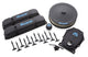 Kit d'habillage moteur noir froissé avec MOPAR bleu