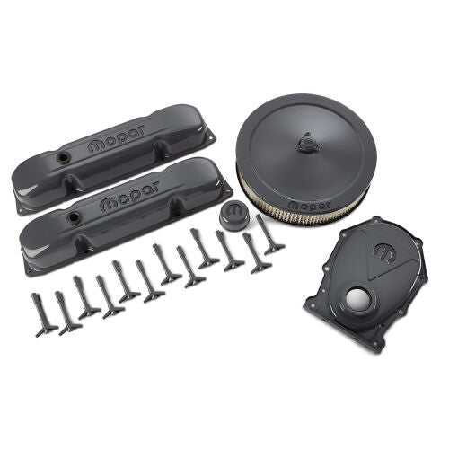Kit d'embellissement moteur Mopar B/RB gris