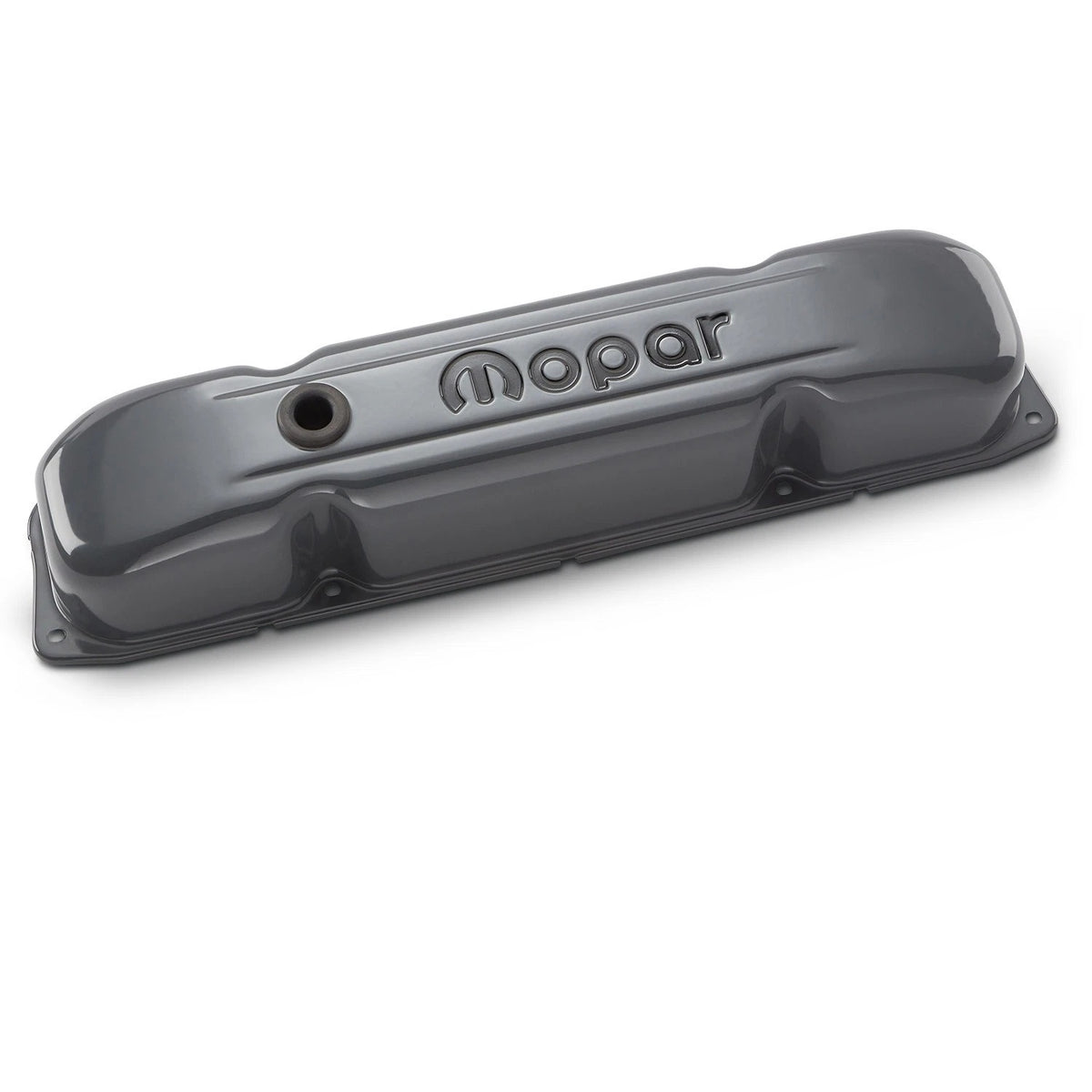 Cache-culbuteurs Mopar B/RB gris acier