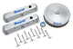 Kit d'embellissement moteur chromé avec MOPAR bleu