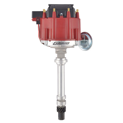 Distributeur de course Chevy V8 HEI avec capuchon rouge et bobine