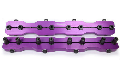 Chapeau de palier en aluminium SBC pour goujons de 3/8 po