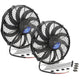 Universal Brushless Fans Pair 10in S-Blade Puller