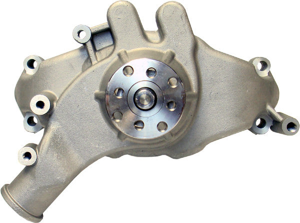Pompe à eau longue en aluminium satiné pour Big Block Chevy