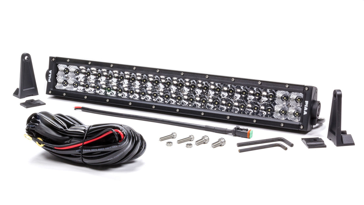Barre lumineuse à LED combinée à double rangée Quad Series de 20 pouces