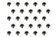 1/4 Pipe Plug (25pk) Hex Socket