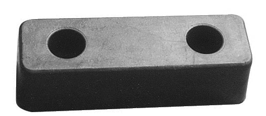 Butoir de porte de remorque 7,75 po L x 2 po H x 2,437