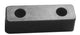 Butoir de porte de remorque 7,75 po L x 2 po H x 2,437