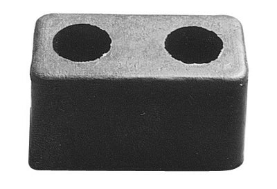 Butoir de porte de remorque 15,24 cm L x 8,26 cm H x 7,30 cm P