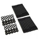 Godzilla Head Stud Kit 12 Point Black Chromoly