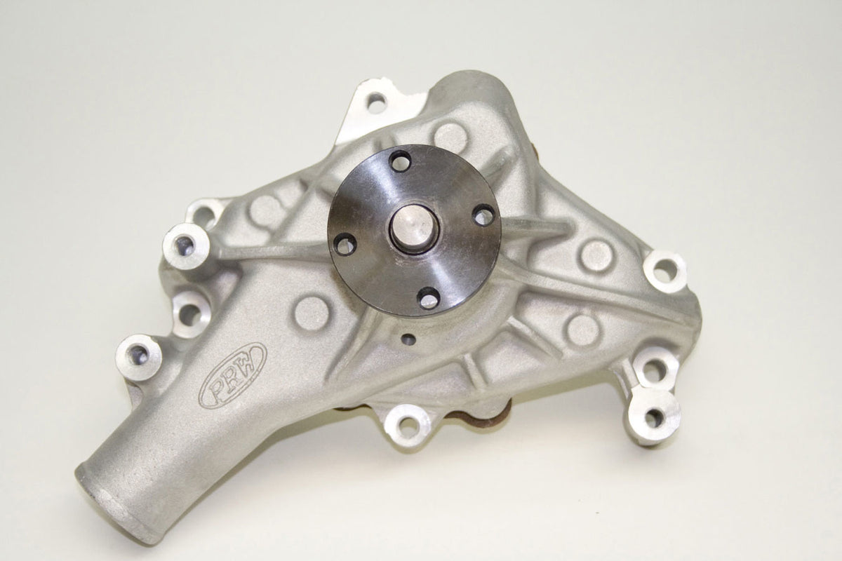 Pompe à eau HP en aluminium 69-87 SBC Longue