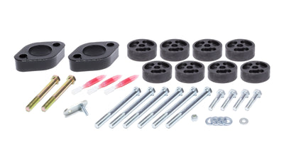 12- Kit rehausse de caisse 1 pouce Jeep Wrangler JK/JKU
