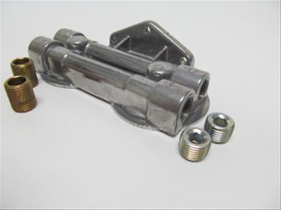 Support double filtre à orifices 1/2 po (filetage 13/16 po-16)