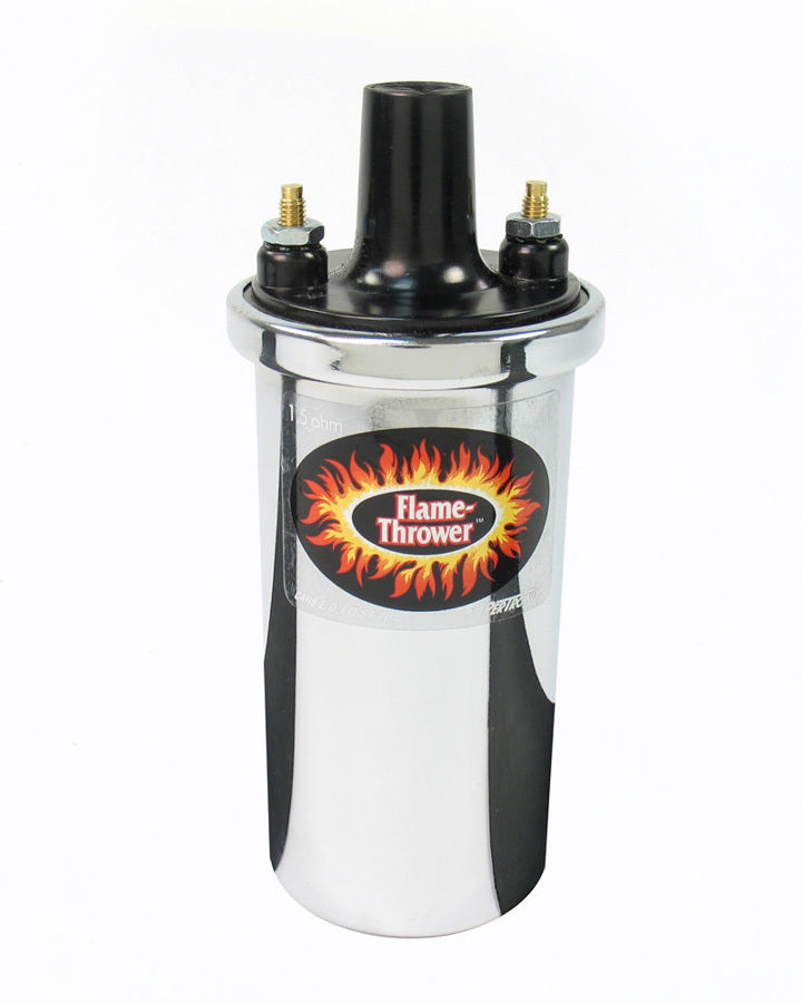 Bobine lance-flammes - Remplie d'huile chromée 1,5 ohm