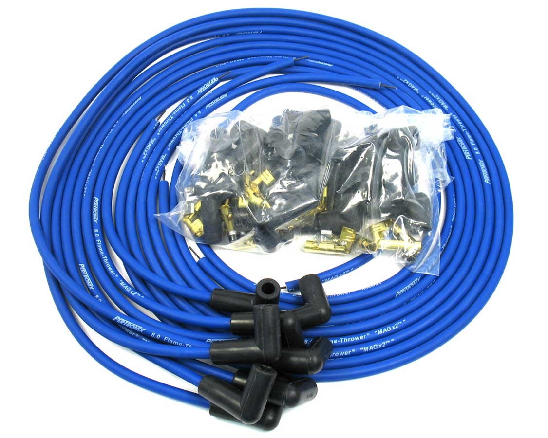 Jeu de câbles universels 8 mm - Bleu