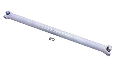 Arbre de transmission en acier 42,5 po de long 2,5 po de diamètre.