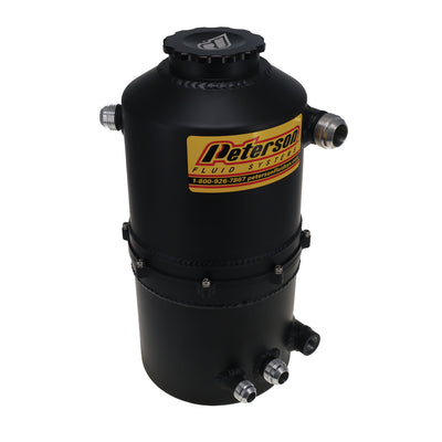 Réservoir d'huile 2,3 gallons simple récupération Noir